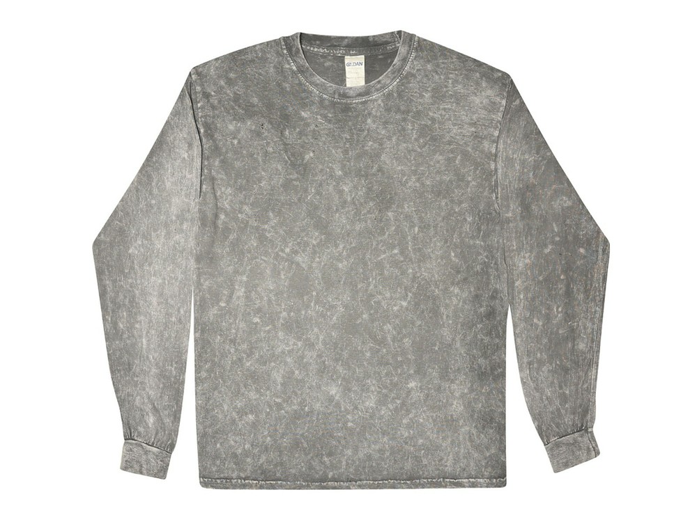 Gray Long Sleeve Vintage Mineral T-Shirt Adult S M L XL XXL XXXL 100% Cotton