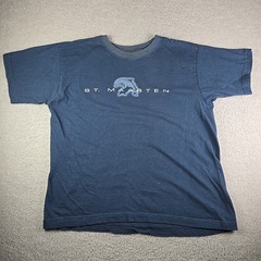 St Maarten Dolphin T-Shirt Men’s Size XL Blue Tropical Tees Sea Aquatic Vacation