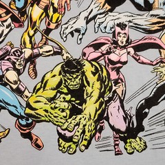 MARVEL Comics Mens 2XL XXL Blue Golden Age Aventures Hulk Thor Cpt America NWT