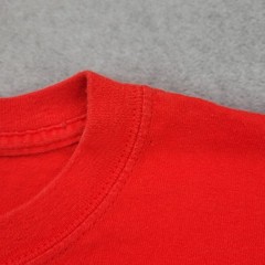 Peanuts Christmas Graphic T-Shirt Men Large Red Snoopy Charlie Brown Holiday Y2K