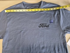 Ford Official License Roadtrip T-shirt ’77 Ford Bronco Size M Steel Blue