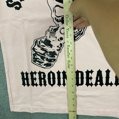 Warren Lotas T-Shirt size Medium Shoot Your Local Heroin Dealer Skull Western