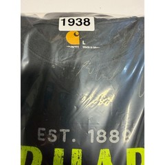 Carhartt Mens Black Graphic T-Shirt Original Fit Cotton Workwear Tee Large L