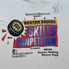 Fruit of the Loom Vintage 90s Men XL 1998 Boston Bruins Skills Competition Shirt