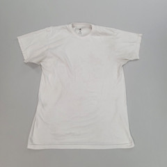 Adidas Shirt Mens Medium White Casual Outdoors Comfort Climalite Athletic