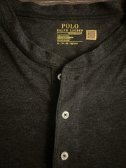 Polo Ralph Lauren Performance Men’s Black Henley T-Shirt – Size XL