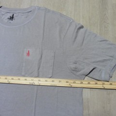 JOHNNIE O Mens XL T SHIRT RIDE OUT STEEL GREY SHORT SLEEVE GOLF TEE SURFER