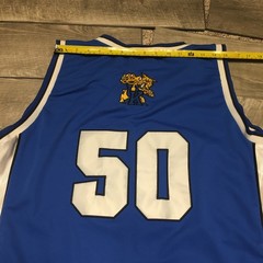 Blue Colosseum Kentucky Wildcats NCAA Basketball Jersey Uniform Size XL Vintage