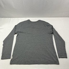 Revtown Shirt Mens Large Gray Henley Long Sleeve Lightweight Popover Casual