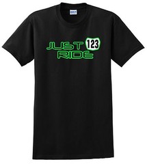 JUST RIDE CUSTOM PERSONALIZED NUMBER PLATE T SHIRT MX MOTOCROSS YZ CR KX KTM