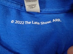 The Late Show with Stephen Colbert Is Potato Shirt Men’s Size 2XL 2022 Official