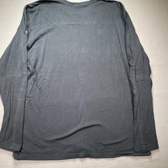 Kuhl Wildfibre Shirt Mens 2XL Black Organic Cotton Long Sleeve Hiking Tee