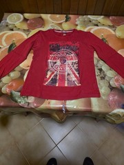 RED JERSEY “BRITISH LONDON” – URBAN & ROMANTIC VIBES