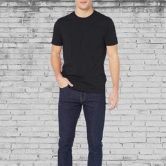 SOCKS’NBULK 12 Pack Mens Cotton Crew Neck Short Sleeve T-Shirts Mix Colors Bulk