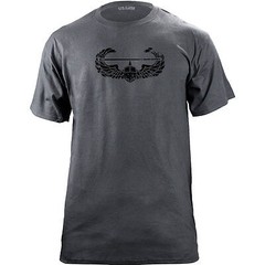 Vintage Army Air Assault Badge Subdued Veteran T-Shirt
