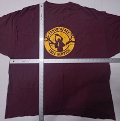Texas Chainsaw Massacre Leatherface Tree Service Landscape Horror T-shirt 2XL