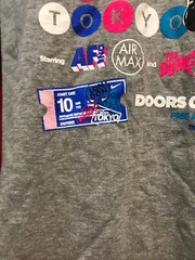 Nike WORLD TOUR Men’s Size Medium Retro AIR MAX DUNK 2011 Vintage T Shirt NWOT
