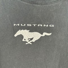 Vintage Ford Mustang Boss 302 Tshirt Mens L Black Car Lover Streetwear Grunge