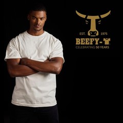 Hanes Men’s Beefy Tall Short Sleeve T-Shirt 2-Pack Black XXLT