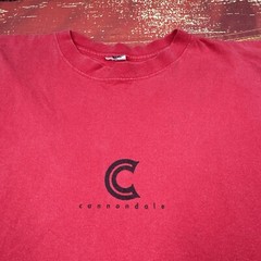 VTG 90’s Cannondale Shirt RAVEN Super V Mens 2XL Mountain Bike Promo Faded MTB