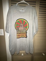 Vintage Tommy Boy Buddha Blessed T-Shirt Men’s Size XL Official Tag Gray