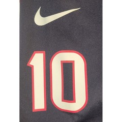 Nike Houston Texans NFL Jersey Men Large Blue Red On Field Football Hopkins #10