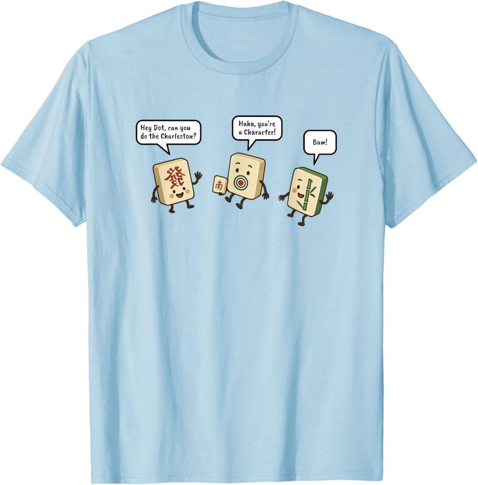 Funny Mah-Jongg Conversation T-Shirt