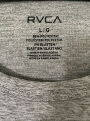 New RVCA Sport Active UPF 50+ Tank Top Gym Running Street Mens Shirt Size L