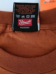 HARLEY DAVIDSON SS Shirt Texas Orange Live to Ride Retro Legend Chest43in Mens L