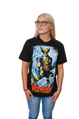 Wolverine 90’s Cover By Jim Lee Marvel Comics Adult T-Shirt