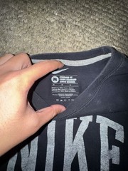 Nike 1-72 Varsity Graphic T-Shirt Navy Blue Men’s Size Medium