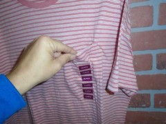 JACHS MENS STRIPED STYLE POCKET TEE TSHIRT NEW WITH TAG MENS XL