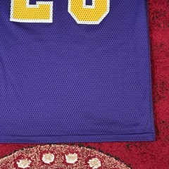 Vintage 80s-90s Wildcats Purple Mesh #20 Sports Jersey Size M Made in USA