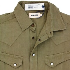 Taylor Stitch Shirt, Men’s The Short Sleeve Western, Collared MSRP $128