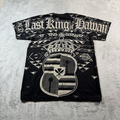 King David Kalakaua Last King of Hawaii Shaka Active T-Shirt Mens Large Black
