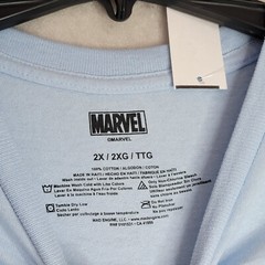 MARVEL Comics Mens 2XL XXL Blue Golden Age Aventures Hulk Thor Cpt America NWT
