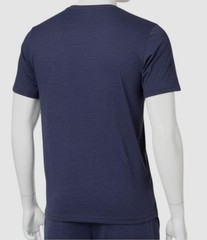 $79 Bar Iii Men’s Blue Tee Short-Sleeve V-Neck Collar Casual Top T-Shirt Size S