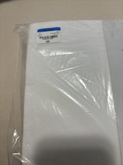 Stafford Men’s V Neck T-Shirts 3 Pack XL White 100% Cotton New Sealed