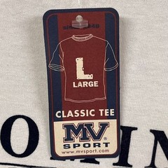 MV Sport T-Shirt Mens L Old Dominion University ODU White Collegiate Tee Classic