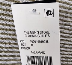 The Men’s Store at Bloomingdale’s Linen T-Shirt Men’s XL Mermaid Striped