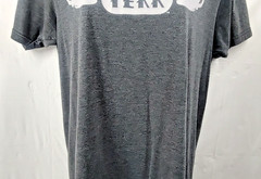 Central Perk Graphic T Shirt M Charcoal Gray Ripple Junction Friends TV Show