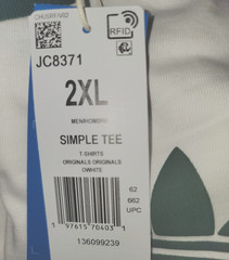 NEW MENS ADIDAS ORIGINALS ARCHIVE LOGO TREFOIL SHIRT ~SIZE 2XL #JC837