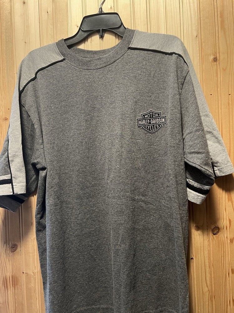 Harley Davidson Harley Haven “The Original” Virginia Beach Va Gray XL T-Shirt
