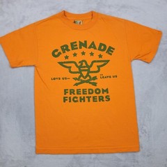 Grenade Gloves Shirt Mens Small Freedom Fighter Jughead Commando Tactical Adult