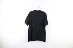 Vtg 90s Ralph Lauren Mens Small Faded Short Sleeve Pocket T-Shirt Black Cotton