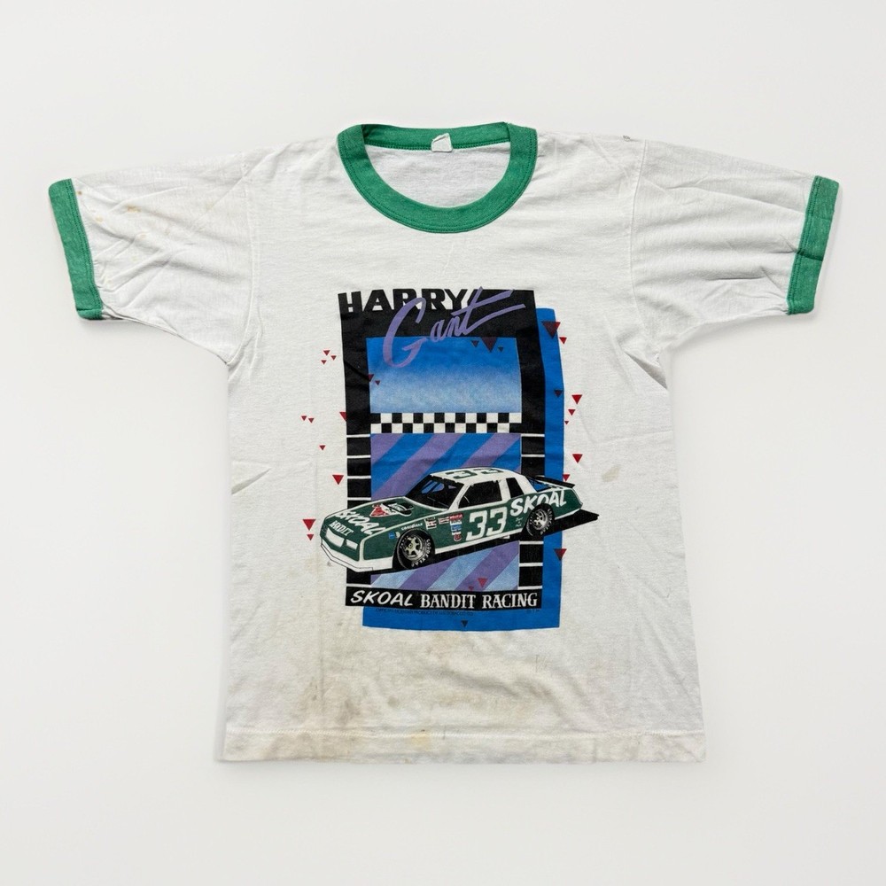 Vintage Harry Gang Skoal Bandit T Shirt Mens S 80s NASCAR Racing USA