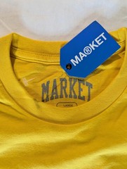 MA®KET “Tend The Garden” T-Shirt Yellow Size Large NWT Chinatown Market Tee