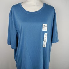 Mens Sonoma GFL 2XB Big & Tall Short Sleeve T-shirt, Blue, Cotton/Poly Blend
