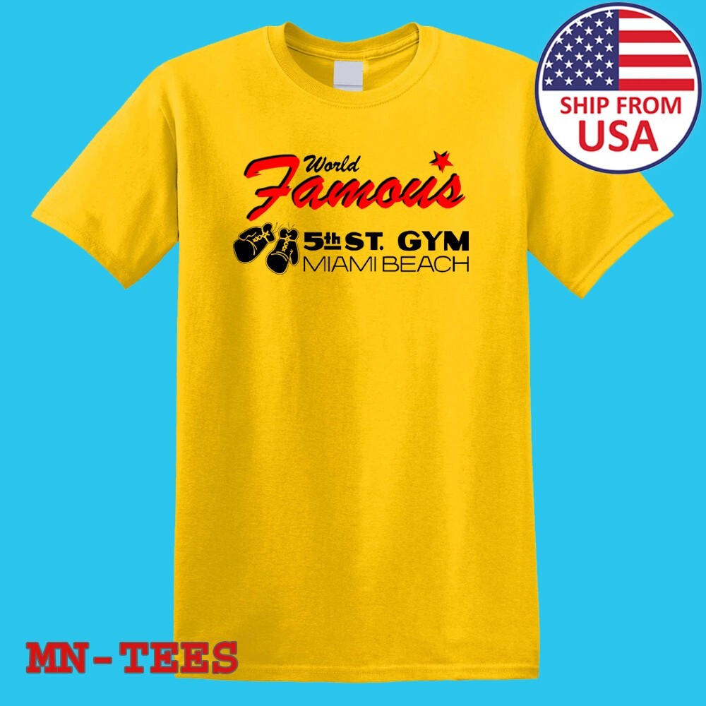 5th Street Gym Boxing Club Yellow Size S-5XL