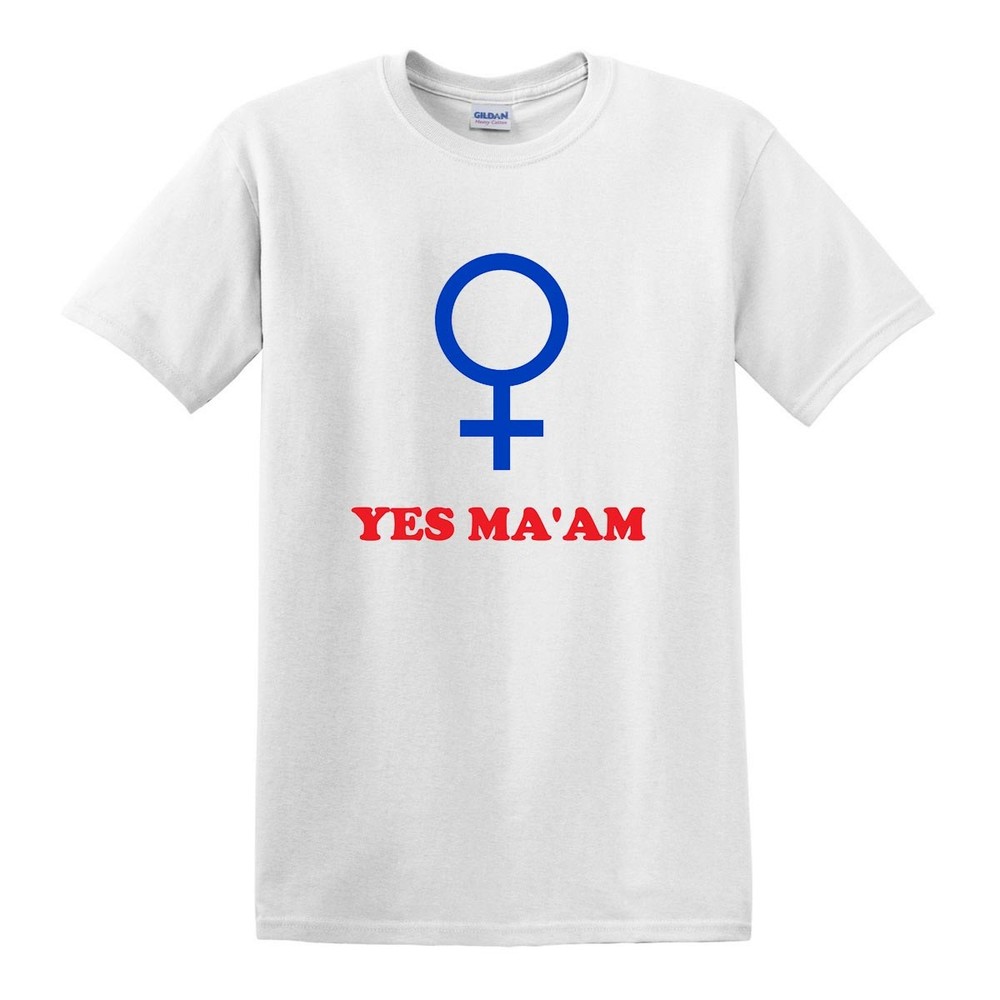 YES MA’AM JEFFERSON D’ARCY MARRIED WITH CHILDREN FUNNY TEE T-SHIRT MAAM AL BUNDY